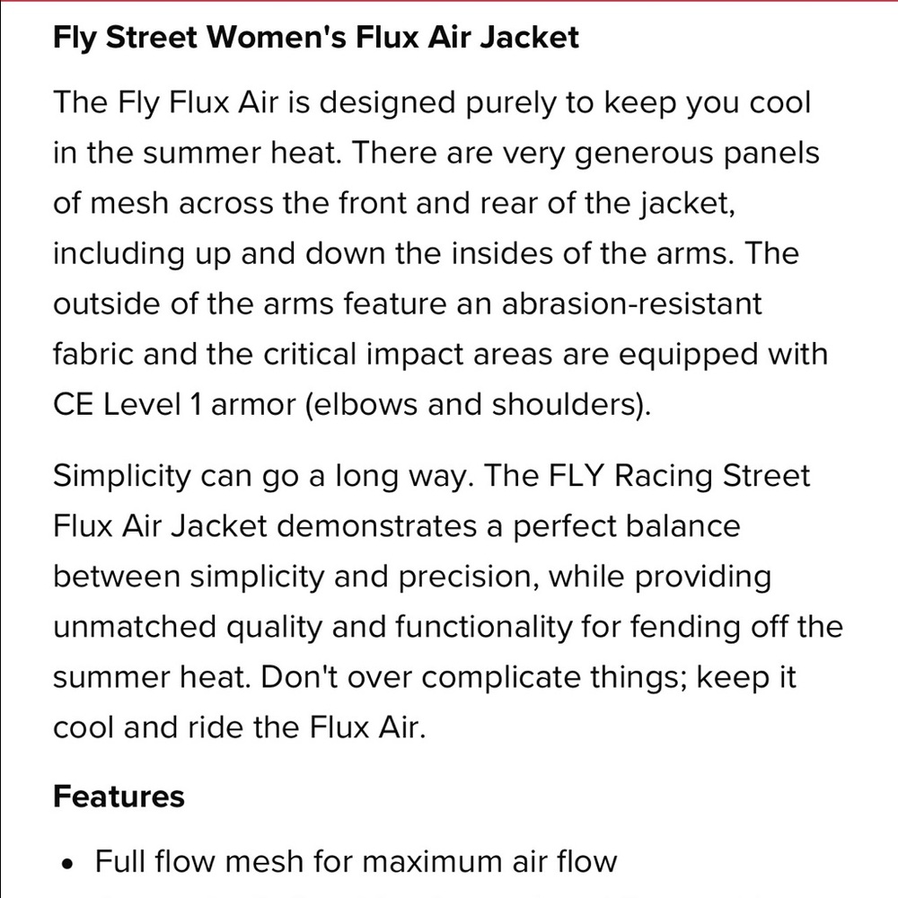 Fly street women’s jacket - Picture 7 of 7